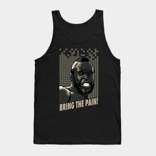 Clubber Lang Brings The Pain-16 Bit Tank Top